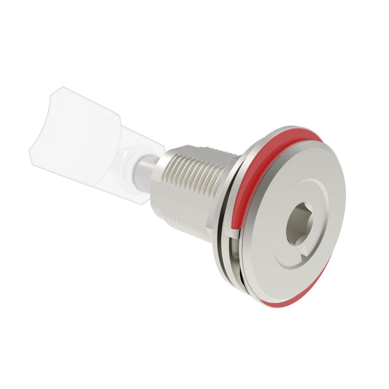 SOUTHCO VISE ACTION® Compression Latch, Large Size, 8 mm Hex Recess, Stainless Steel, Electropolished [E3-A126-UU2]