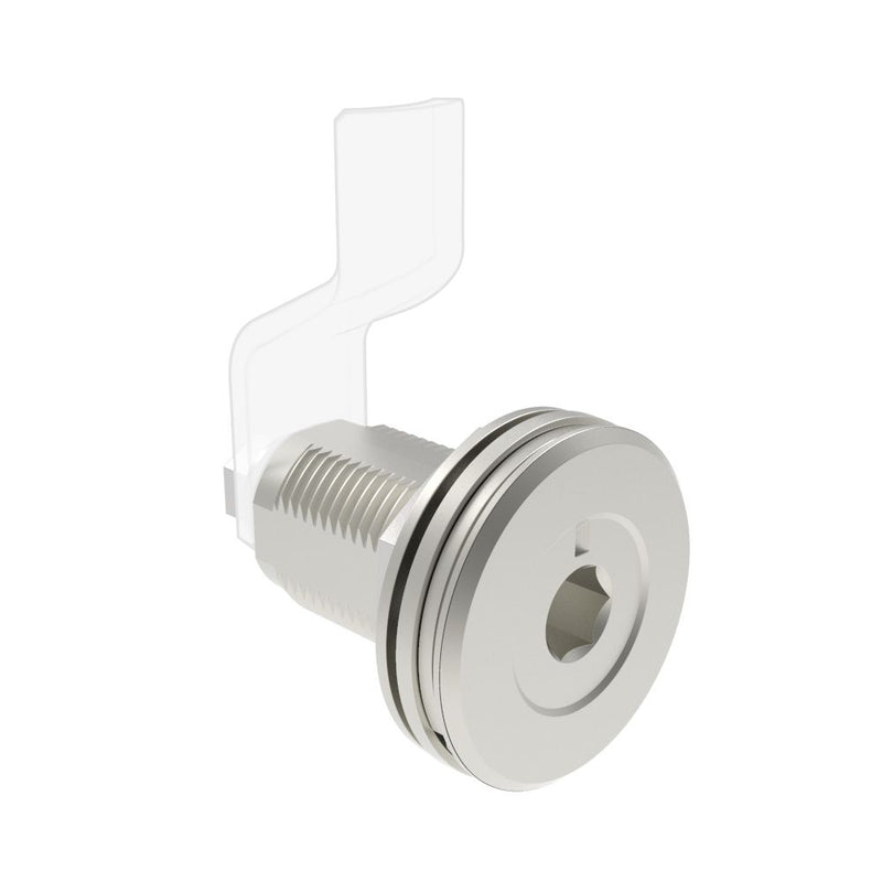 SOUTHCO VISE ACTION® Compression Latch, Large Size, 8 mm Hex Recess, Stainless Steel, Electropolished [E3-A296-UU2]