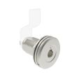SOUTHCO VISE ACTION® Compression Latch, Large Size, 8 mm Hex Recess, Stainless Steel, Electropolished [E3-A126-UU2]