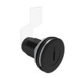 SOUTHCO Vise Action® Compression Latch, Large Size, Slotted Recess, Zinc Alloy, Powder Coat, Black [E3-A299-UU5]