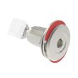 SOUTHCO VISE ACTION® Compression Latch, Large Size, 8 mm Hex Recess, Stainless Steel, Electropolished [E3-A16-02]