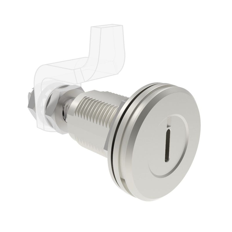 SOUTHCO VISE ACTION® Compression Latch, Large Size, Slotted Recess, Stainless Steel, Electropolished [E3-A229-02]