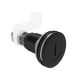 SOUTHCO Vise Action® Compression Latch, Large Size, Slotted Recess, Zinc Alloy, Powder Coat, Black [E3-A229-05]