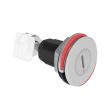 SOUTHCO Vise Action® Compression Latch, Large Size, Slotted Recess, Zinc Alloy, Powder Coat, Silver [E3-A19-07]