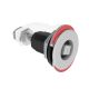 SOUTHCO Vise Action® Compression Latch, Large Size, Railway Standard, Zinc Alloy, Powder Coat, Silver [E3-A2211-07]