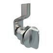 SOUTHCO Quarter-Turn Cam Latch, Short wing, 6mm (.24 in) Grip, Sealed, Zinc Alloy, Chrome Plated, Bright [E5-2-111-001]
