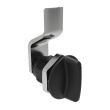 SOUTHCO Quarter-Turn Cam Latch, Short wing, 6mm (.24 in) Grip, Not Sealed, Zinc Alloy, Powder Coat, Black [E5-2-115-000]