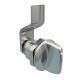 SOUTHCO Quarter-Turn Cam Latch, Tall wing, 6mm (.24 in) Grip, Not Sealed, Zinc Alloy, Chrome Plated, Bright [E5-2-121-000]
