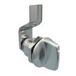 SOUTHCO Quarter-Turn Cam Latch, Tall wing, 6mm (.24 in) Grip, Sealed, Zinc Alloy, Chrome Plated, Bright [E5-2-121-001]