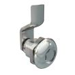 SOUTHCO Quarter-Turn Cam Latch, Bellcore 216, 6mm (.24 in) Grip, Not Sealed, Zinc Alloy, Chrome Plated, Bright [E5-2-131-000]