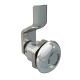SOUTHCO Quarter-Turn Cam Latch, Bellcore 216, 6mm (.24 in) Grip, Sealed, Zinc Alloy, Chrome Plated, Bright [E5-2-131-001]