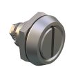 SOUTHCO Quarter-Turn Cam Latch, Slotted Recess, Without Cam, Sealed, Stainless Steel, Passivated [E5-32-0024-UU1]