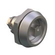 SOUTHCO Quarter-Turn Cam Latch, 7 mm Square Recess, Without Cam, Sealed, Stainless Steel, Passivated [E5-32-0424-UU1]