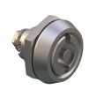 SOUTHCO Quarter-Turn Cam Latch, 5 mm Double Bitted Recess, Without Cam, Sealed, Stainless Steel, Passivated [E5-32-0724-UU1]