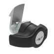 SOUTHCO Quarter-Turn Cam Latch, Key Locking (Reversible Key) Wing, 23mm (.91 in) Grip, Not Sealed, Zinc Alloy, Powder Coat, Black [E5-9-325-520-13]