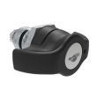SOUTHCO Quarter-Turn Cam Latch, Key Locking (Reversible Key) Wing, Spring-return Actuator, Not Sealed, Zinc Alloy, Powder Coat, Black [E5-9-325-TR0-10]