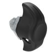 SOUTHCO Quarter-Turn Cam Latch, Wing Knob, Type A - Turn Clockwise to Latch, Zinc Alloy, Powder Coat, Black [E5-9-515-UU1]