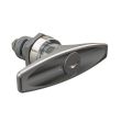 SOUTHCO Quarter-Turn Cam Latch, Key Locking (Reversible Key) T-handle, Spring-return Actuator, Not Sealed, Zinc Alloy, Chrome Plated, Bright [E5-9-622-TR0-13]