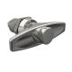 SOUTHCO Quarter-Turn Cam Latch, Key Locking (without lock core) T-handle, Spring-return Actuator, Not Sealed, Zinc Alloy, Chrome Plated, Bright [E5-9-632-TL0]