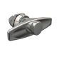 SOUTHCO Quarter-Turn Cam Latch, Key Locking (without lock core) T-handle, Without Cam, Sealed, Zinc Alloy, Chrome Plated, Bright [E5-9-632-UU1]