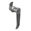 SOUTHCO Quarter-Turn Cam Latch, Key Locking (Reversible Key) L-handle, 23mm (.91 in) Grip, Not Sealed, Zinc Alloy, Chrome Plated, Bright [E5-9-722-520-10]