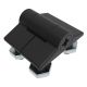 SOUTHCO Adjustable Torque Hinge, Symmetric Torque, Small Size, Acetal Copolymer, Natural, Black [E6-10-101-20]