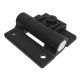 SOUTHCO Adjustable Torque Hinge, Symmetric, Large Size, Acetal Copolymer, Natural, Black [E6-10-501-20]