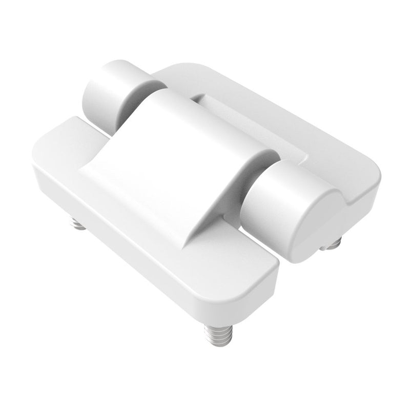 SOUTHCO Constant Torque Hinge, Asymmetric, 0.32 N⋅m, 0.45 N⋅m, Medium Size, Nylon, Natural, White [E6-55-304R-10]
