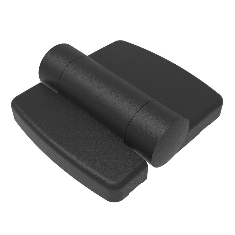 SOUTHCO Surface Mount Hinge, 60 mm size, with Mounting Holes, Polyamide, Black [EH-DHIF-6068]