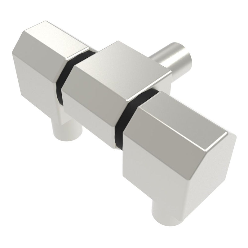 SOUTHCO Surface Mount Hinge, 39 mm size, with Stud Mount, Stainless steel, Electro Polished, Bright [EH-DHIS-11-6-3]