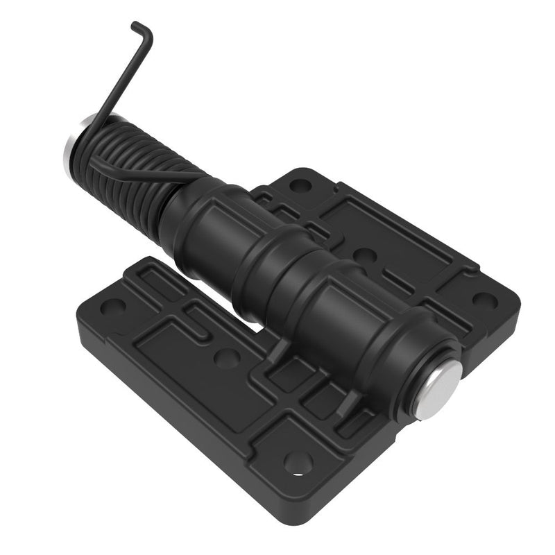 SOUTHCO Hinge,Large Leaf, 128 mm (5 in) Long,Cast Steel, Black Powder Coated [EH-DHISMC-8086]