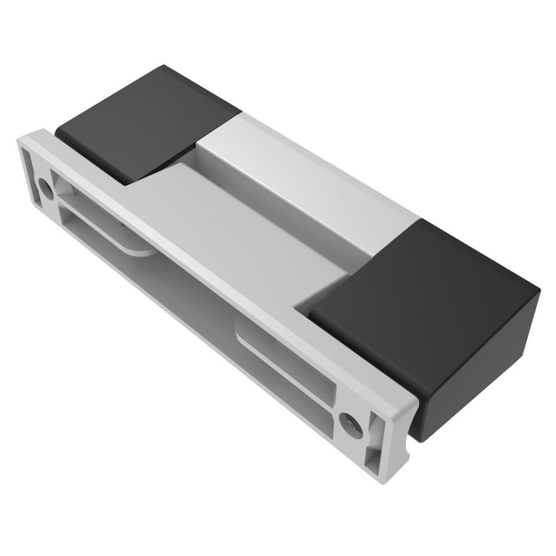 SOUTHCO Surface Mount Hinge, 100 mm size, with Mounting CSK Holes, Zinc Alloy, Metalic Silver Powder coated [EH-DHIZ-10039-SPC]