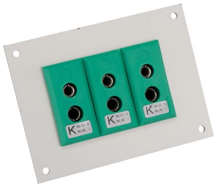 RS PRO Thermocouple Connector Panel, RoHS Standard [0]; 106-641