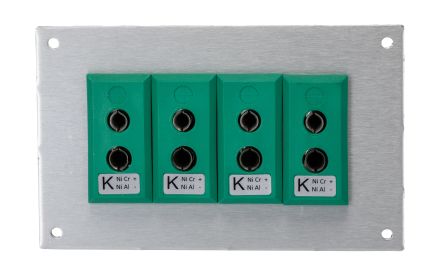 RS PRO Thermocouple Connector Panel, RoHS Standard [0]; 106-642