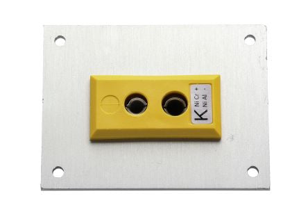 RS PRO Standard Size Thermocouple Connector Panel for Use with Thermocouple K, RoHS Standard [0]; 106-649