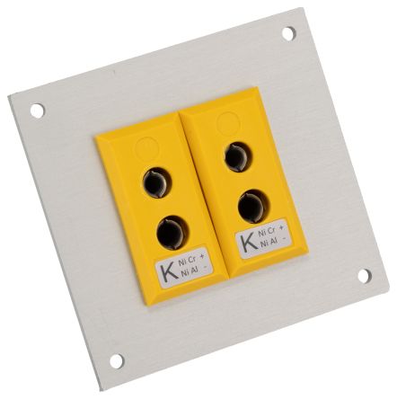 RS PRO Thermocouple Connector Panel, RoHS Standard [0]; 106-651