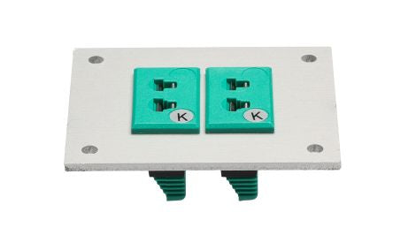 RS PRO Miniature Size Thermocouple Connector Panel for Use with Thermocouple K, RoHS Standard [0]; 106-660