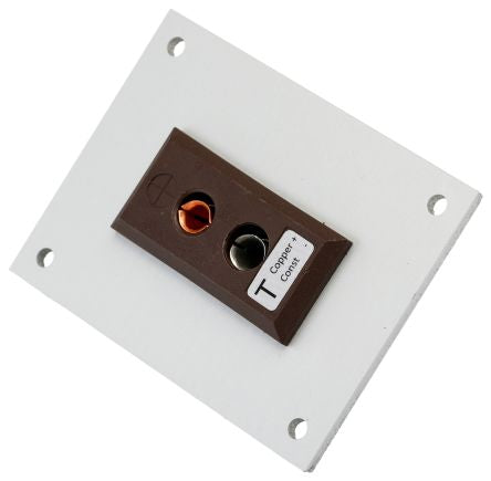 RS PRO Standard Size Thermocouple Connector Panel for Use with Thermocouple T, RoHS Standard [0]; 106-663