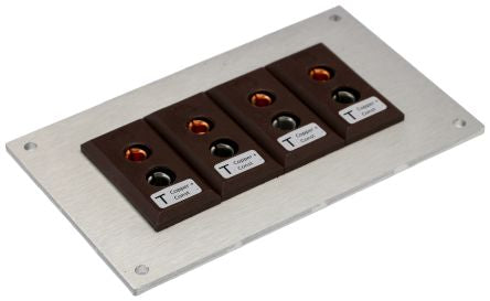 RS PRO Thermocouple Connector Panel, RoHS Standard [0]; 106-667
