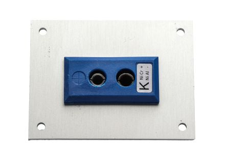 RS PRO Standard Size Thermocouple Connector Panel for Use with Thermocouple K, RoHS Standard [0]; 106-683