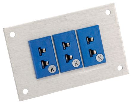RS PRO Thermocouple Connector Panel, RoHS Standard [0]; 106-696