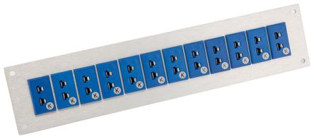 RS PRO Thermocouple Connector Panel, RoHS Standard [0]; 106-700