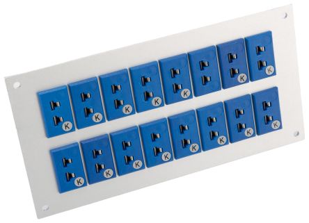 RS PRO Thermocouple Connector Panel, RoHS Standard [0]; 106-702