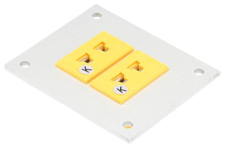 RS PRO Miniature Size Thermocouple Connector Panel for Use with Thermocouple K, RoHS Standard [0]; 106-715