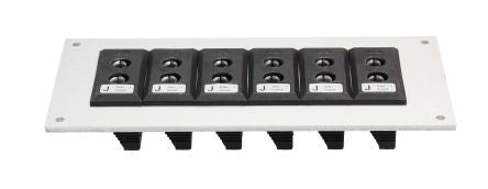 RS PRO Standard Size Thermocouple Connector Panel for Use with Thermocouple J, RoHS Standard [0]; 106-730