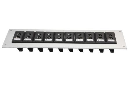 RS PRO Standard Size Thermocouple Connector Panel for Use with Thermocouple J, RoHS Standard [0]; 106-731