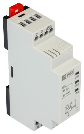 RS PRO Phase Monitoring Relay, Three Phase, 150 → 260V ac, DIN Rail [0]; 122-217