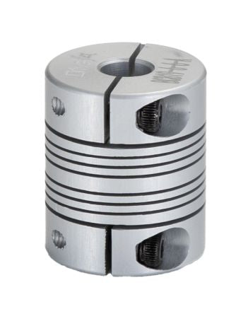 RS PRO Beam Coupling, 19.1mm Outside Diameter, 6mm Bore, 22.9mm Length Flexible Beam Coupling [0]; 132-150