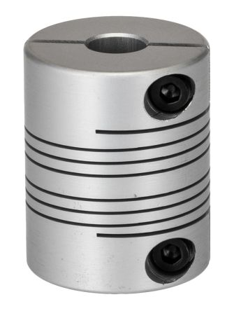RS PRO Beam Coupling, 25.4mm Outside Diameter, 8mm Bore, 31.8mm Length Flexible Beam Coupling [0]; 132-152