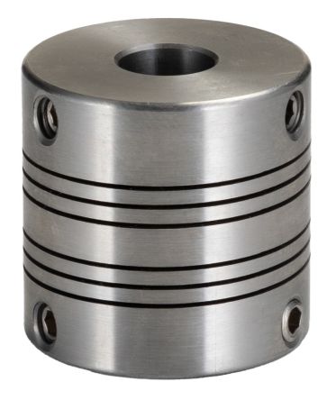 RS PRO Beam Coupling, 30mm Outside Diameter, 10mm Bore, 30mm Length Flexible Beam Coupling [0]; 132-165